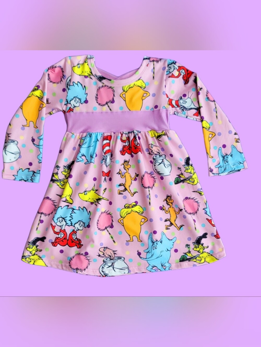 Girls Dr Seuss Dress